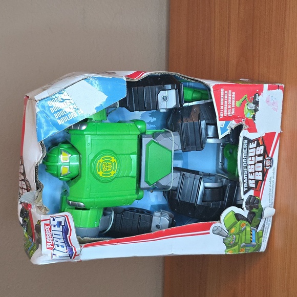 Playskool Heroes Transformers Rescue Bot (Boulder/ Quick Digger) Damaged Box - Picture 1 of 11